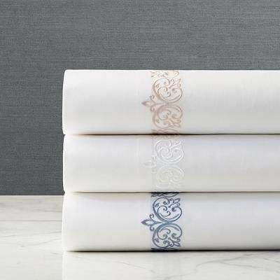 1000 Thread Count Scroll Sheet Set - Champagne, King - Frontgate Resort Collection™