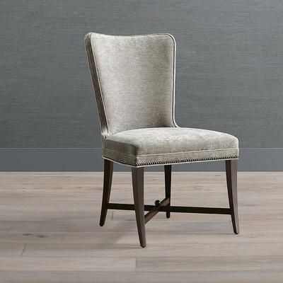 Lark Dining Chair - Olive Cyrus Stripe - Frontgate