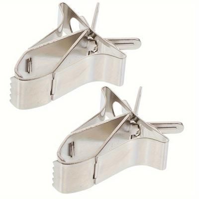 TEMU 2pcs Fruit And Vegetable Clips For Birds, Feeding Cage Accessories, Hanging Food Clip, Food Rack For Small And Medium Parrots