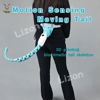 Furtail Motion Sensing Moving Tail Fox Wof Tail Cat Cosplay Animall Tail