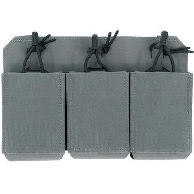 Haley Strategic Partners Thorax Incog Triple Rifle Magazine Placard Fits 3 Rifle Magazines Gray TPC-IC-TRMP-MP2-1-3-GRY