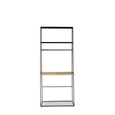 Scrivania biblioteca in metallo nero