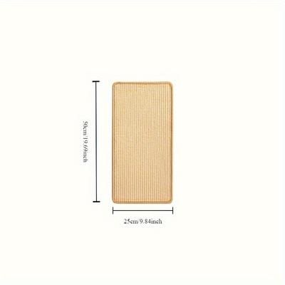 TEMU Sturdy Sisal Cat Scratching Pad - Protects Furniture & Promotes Healthy Claws, Ideal For Exercise & Rest