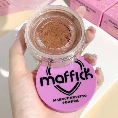 Setting powder, oil control, waterproof, sweat-proof, no makeup removal, brightening, invisible pore concealer, facial makeup lo