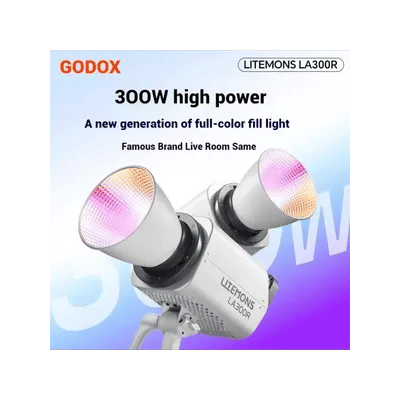 Godox LA150R LA200R LA300R RGB Full Color COB Photography Fill Light Bowens Mount 1800K-10000K LED Video Light with NFC