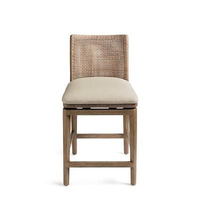 Sanibel Swivel Bar & Counter Stool - Counter Height (24-1/4" Seat), Harvest/Counter Height - Grandin Road