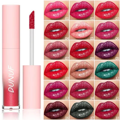 18 Color Flash Diamond Lipstick Lip Gloss