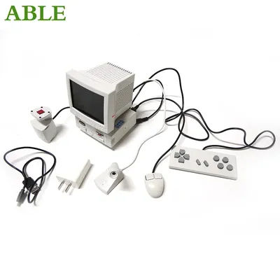 Retro Nostalgic Desktop 3.5-inch Mini Computer, Small TV, Home Game Console, Children's Gift