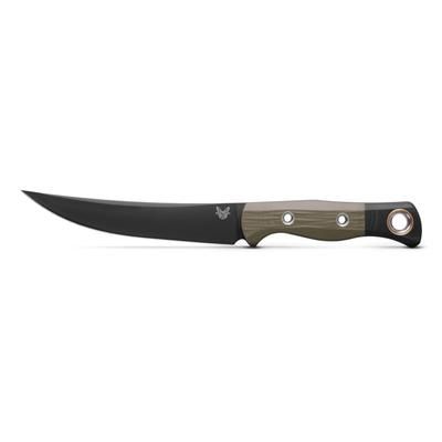 Benchmade Cutlery Meatcrafter Kitchen Knife 6.14in CPM-154 Stainless Steel G10 Olive Drab/Black 4050BK-01