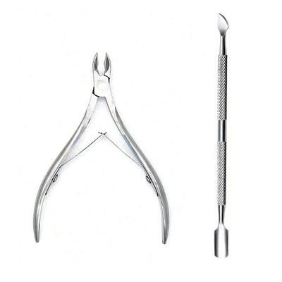 TEMU Stainless Steel And Set, - Manicure Kit, Unscented, Pusher And Remover For Trimming