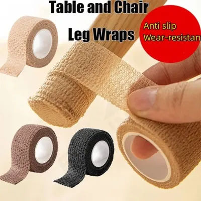 Rouleau de meubles en feutre antidérapant, couverture de pieds de Table et de chaise, tampons