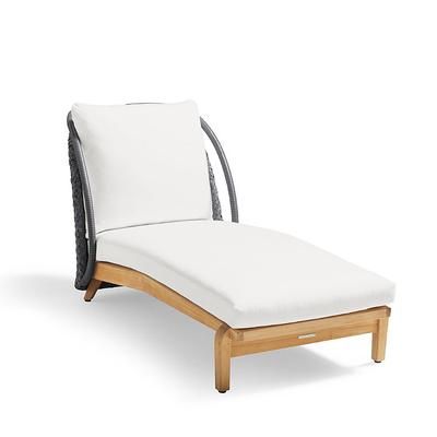 Kensley Chaise Replacement Cushions - Quick Dry, Charcoal - Frontgate