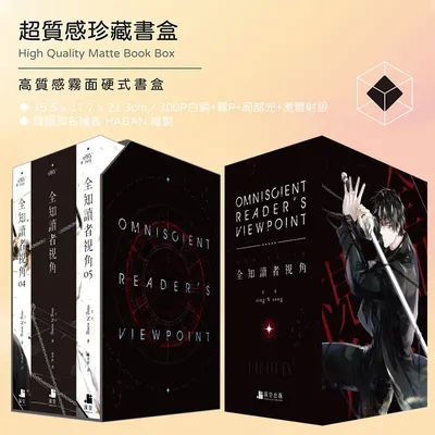 Omniscient Reader Perspective 1-2-3 - 4-5-6 - 7-8-9 - 10-11-12 Single Volume Special Edition, Korean Light Novel, Manga