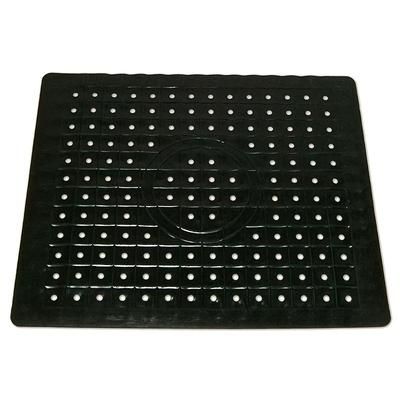 TEMU 1/2pcs, Round/rectangle, Soft Rubber Sink Mat Anti Slip Home Heat Insulation Drying Protector Drain Pad Home Kitchen Accessories Sink Pad