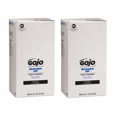 Gojo Shower Up Clean Scent Soap And Shampoo Refills, 16.91 Oz, Pack Of 2 Refills