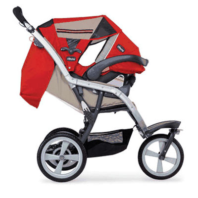 Chicco S3 All Terrain Stroller in Race