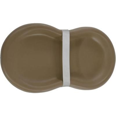 Keekaroo Peanut Diaper Changer - Chocolate