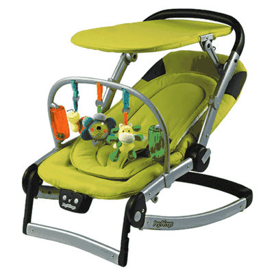 Peg Perego Sdraietta Melodia Musical Chair in Cedro