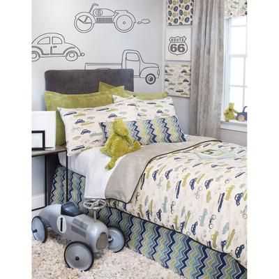 Sweet Potato Uptown Traffic Twin Duvet Cover