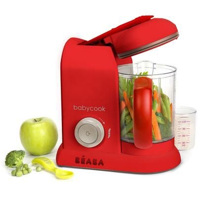 Beaba Babycook Solo 25th Anniversary Edition Baby Food Blender - Red