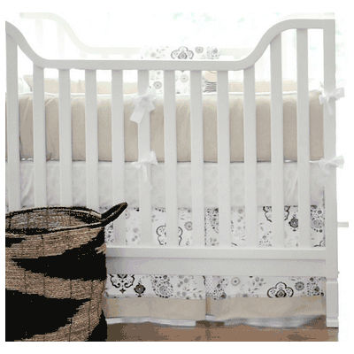New Arrivals Penelope in Wheat 4 Piece Baby Crib Bedding Set