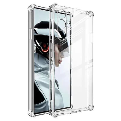 TPU Transparent Phone Case for ZTE Nubia Red Magic 10 Air 9 Pro 9S Pro Protective Cover Shockproof
