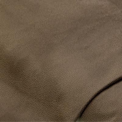 Tissu imitation cuir souple, marron