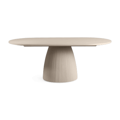 Oxford Rectangular Dining Table Alabaster