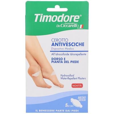 Timodore Cerotto Antivesciche Dorso e Pianta del Piede 5 pz