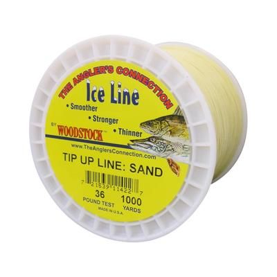 Woodstock Line Tip-Up Line 1000yd Number 36 Sand TU-1000-36-S