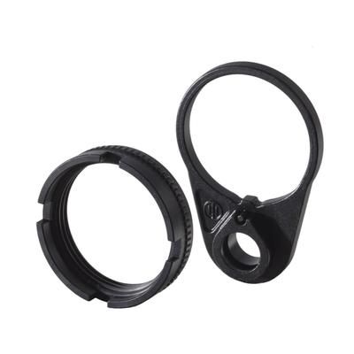 Primary Weapons Systems Ratchet Lock End Plate & Castle Nut Set Black AR-15 RLCN-KIT