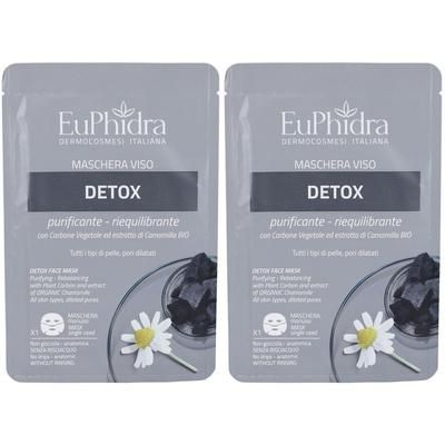 Euphidra Maschera Viso Detox Set da 2 2x1 pz viso