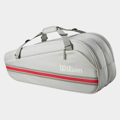 Wilson Team 6 Pack Racquet Bag Oats 2025 Tennis Bags