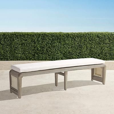 Palmetto Dining Bench Cushion - Standard, Sailcloth Aruba - Frontgate