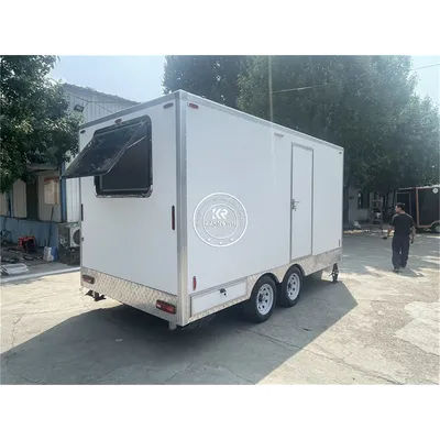 Rimorchio per ufficio mobile con bagno Rimorchio per ufficio prefabbricato su ruote Rimorchio per camper EXPANDIBILE Contenitore per cabina mobile Piccola casa