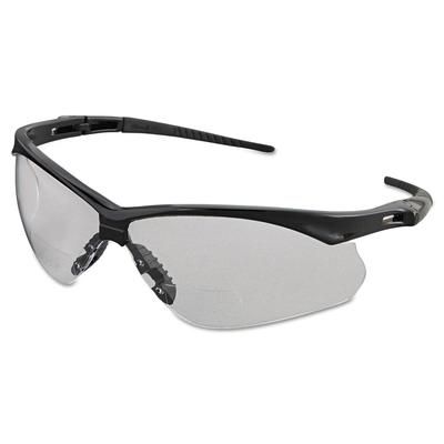 KleenGuard™ 28627 V60 Nemesis Rx Reader Safety Glasses, Black Frame, Clear Lens, +2.5 Diopter Strength