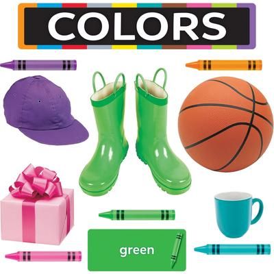 Trend Enterprises T19005 Colors All Around Us Learning Set TEPT19005