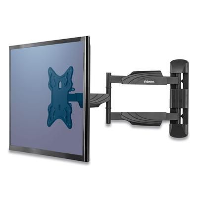 Fellowes 8043601 Full Motion TV Wall Mount, 16.25w x 19.75d x 17.87h, Black FEL8043601