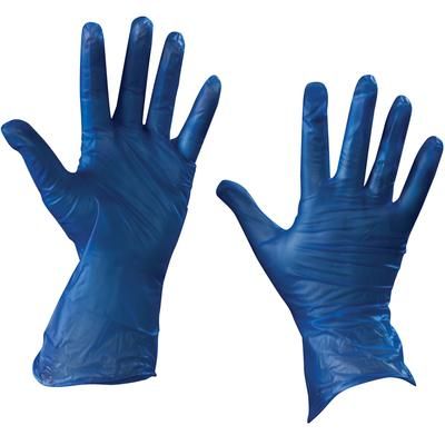 Vinyl Gloves - Blue - 5 Mil - Powder Free - Small, Case Of 100 (GLV2045S)