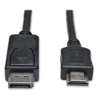 Tripp Lite P582010 DisplayPort to HDMI Cable Adapter (M/M), 10 ft., Black TRPP582010