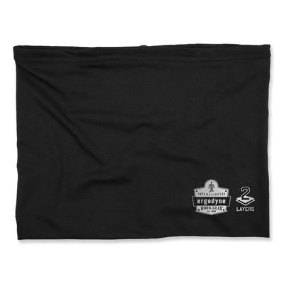 Ergodyne 42142 Chill-Its 6489 2-Layer Cooling Performance Knit Multi-Band, Polyester/Spandex, Small/Med, Black, Ships in 1-3 Business Days EGO42142