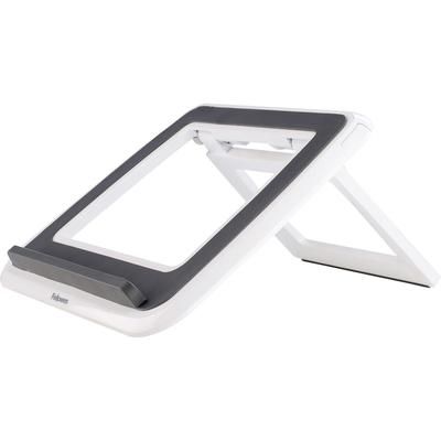 Fellowes 8210101 I-Spire Series Laptop Quick Lift - White - Up to 17" Screen Support - 1.7", x 12.6" x 11.3" Depth - ABS Plastic - White