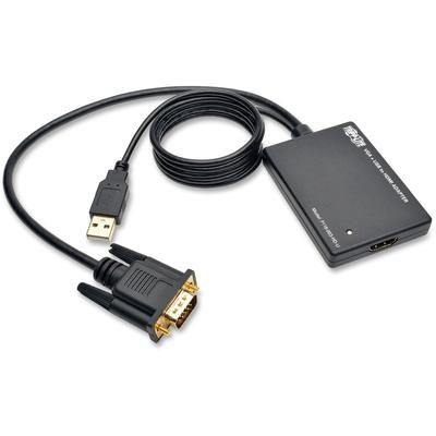 Tripp Lite P116003HDU VGA To HDMI Cconverter/Adapter, Black