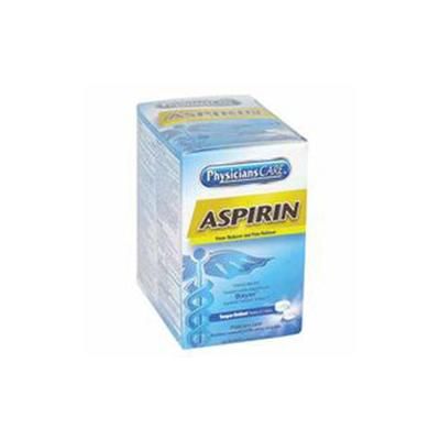 PackIt PhysiciansCare Aspirin, 325 mg, 2 pk/50 pk per Box (579-90014)