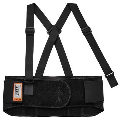 Ergodyne Proflex 1625 Elastic Back Support, 7-1/2", Large, Black