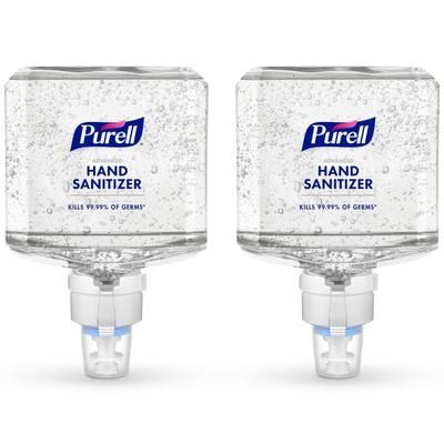 Purell Advanced Hand Sanitizer Gel, For Es8 Touch-Free Dispensers, Clean Scent, 40.6 Oz (1200 Ml), Pack Of 2 Refills