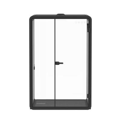 Flexispot P2F-Kit 2-Person Soundproof Booth, Gray, 91"h X 59"w