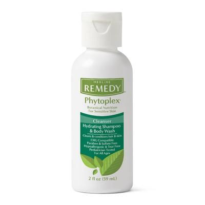 Medline Remedy Phytoplex Vanilla Hydrating Cleansing Gel, 2 Oz, Case Of 96