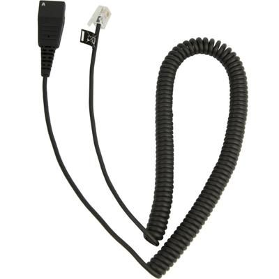 Jabra - Headset Cable - Quick Disconnect To Rj-10 - 6.6 Ft
