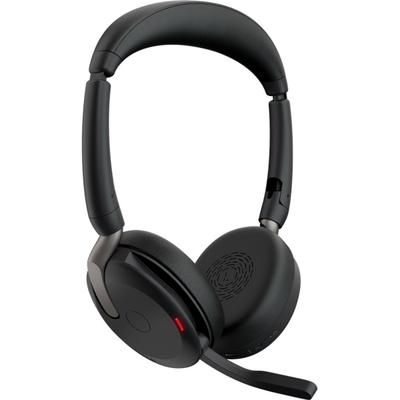 Jabra Evolve2 65 Flex Headset - Stereo - Wireless - Bluetooth - 98.4 Ft - 20 Hz - 20 Khz - On-Ear - Binaural - Supra-Aural